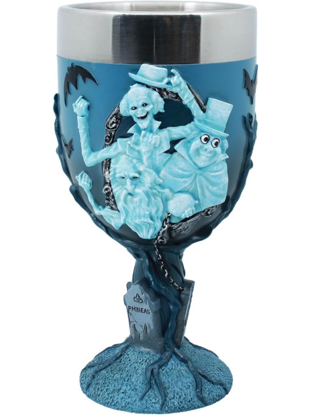 Haunted Mansion Hitchhiking Ghosts Decorative Goblet Chalice, 7.09 Inch